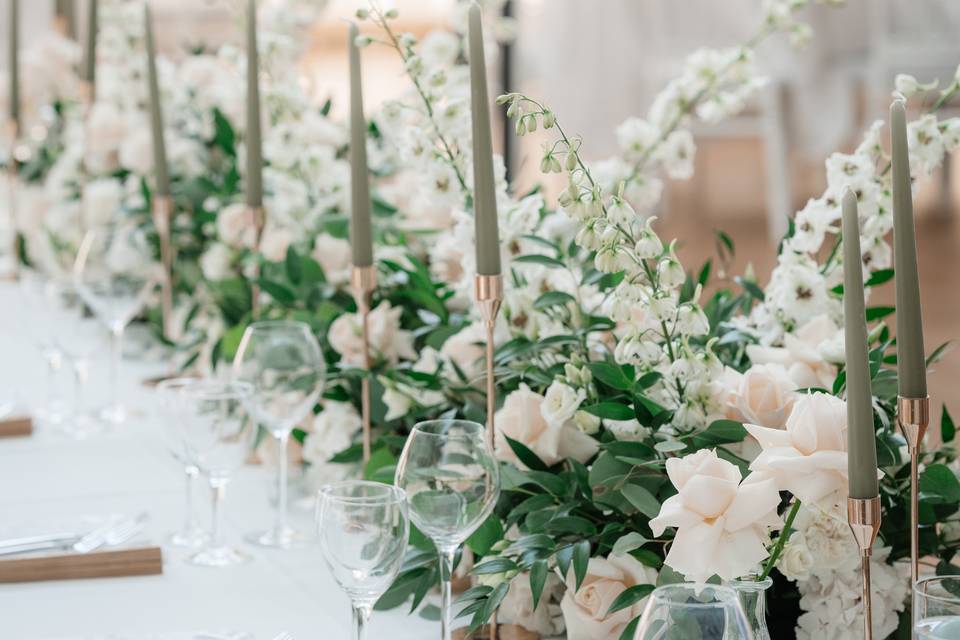 Blanc et vert