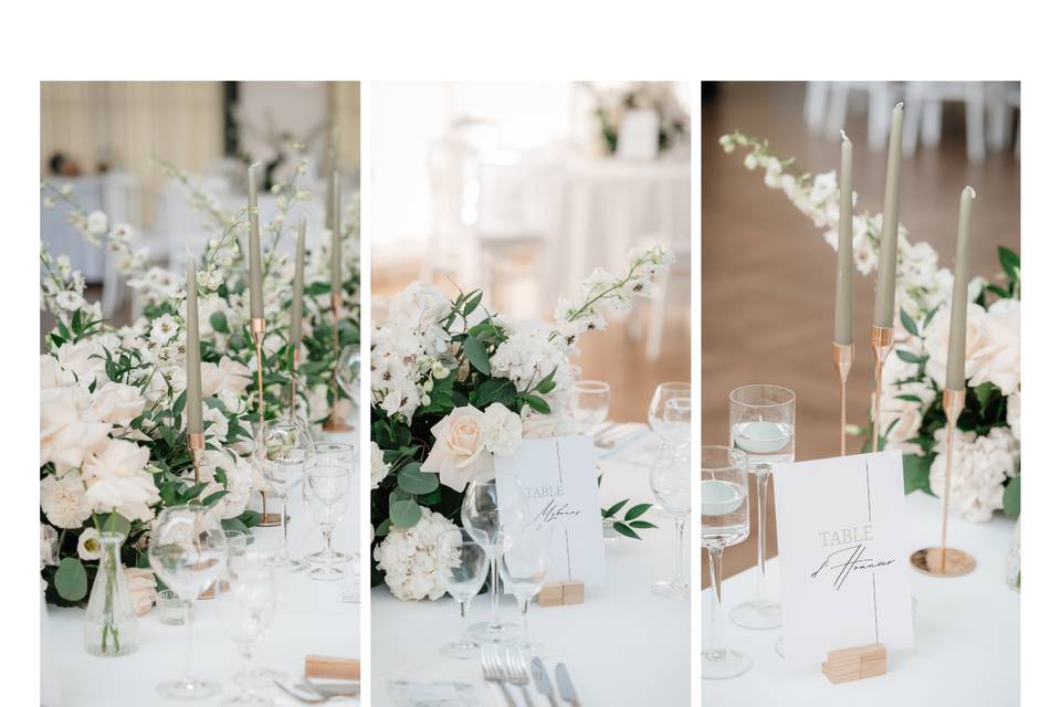 Blanc et vert