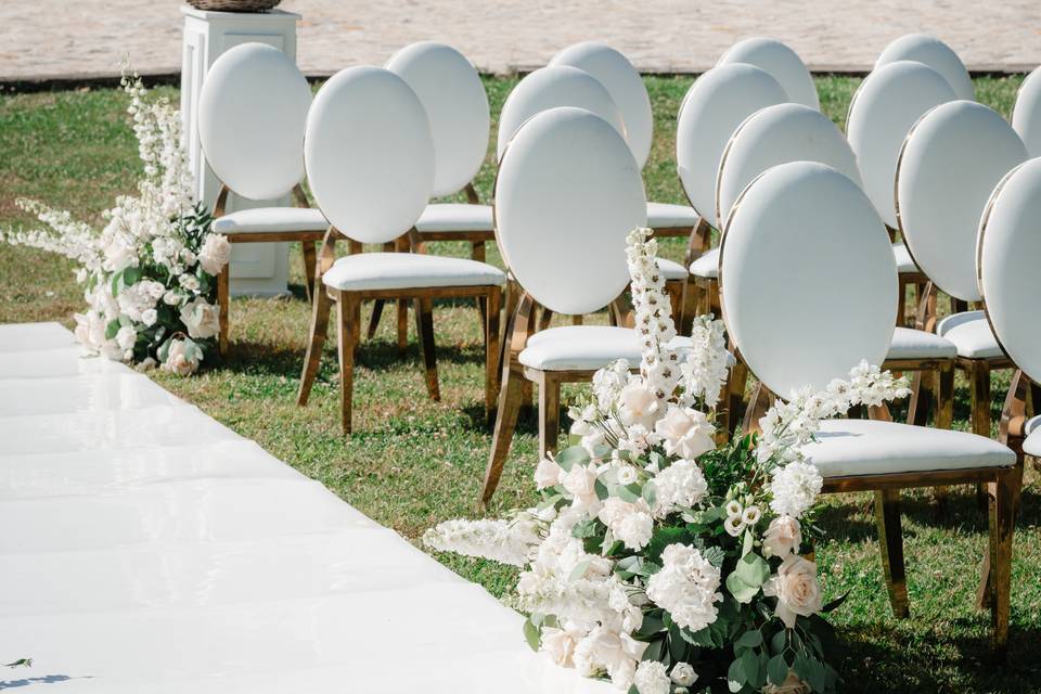 Blanc et vert