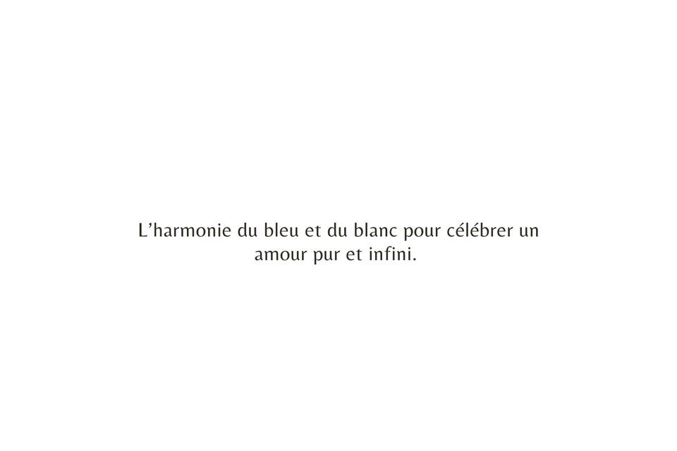 Bleu et blanc
