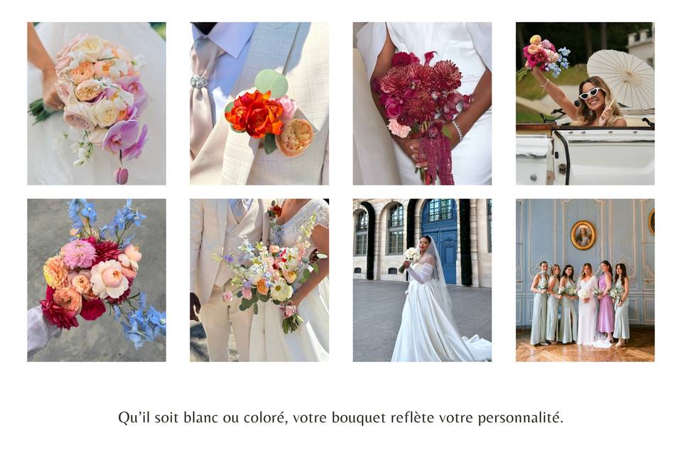 Bouquets de mariées