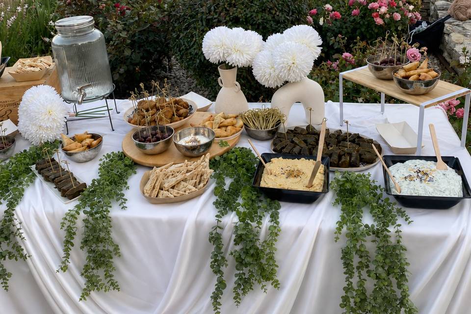 Buffet prestation privée