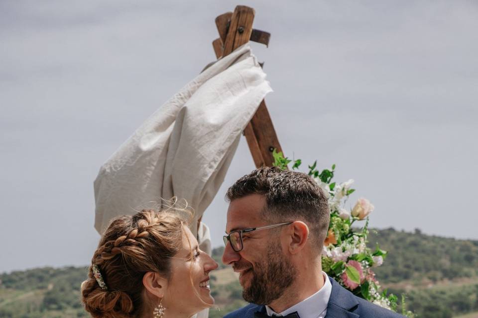 Mariage simple et élégant