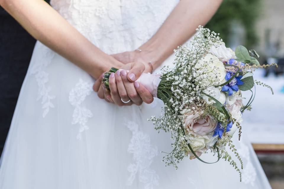 Le bouquet de la mariée