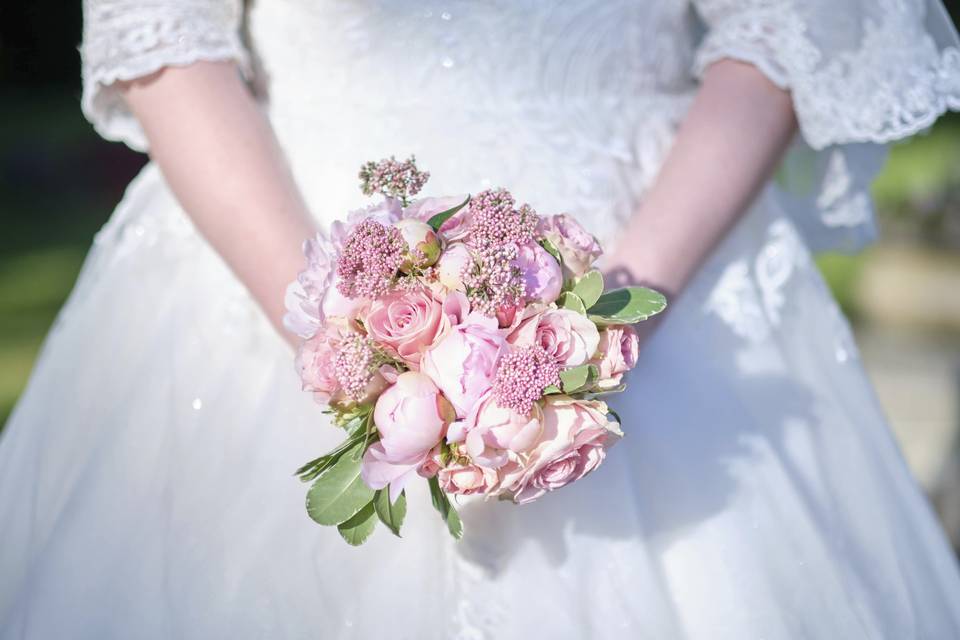 Très joli bouquet de la mariée