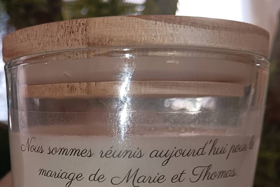 Texte de personnalisation