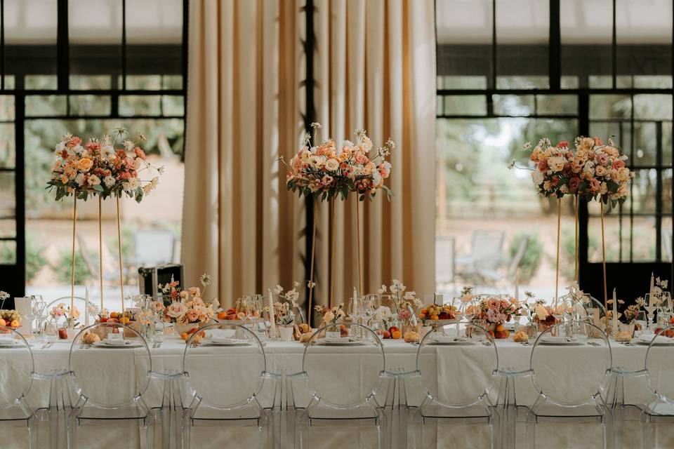 Table d'honneur