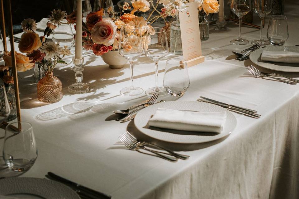 Composition table mariage