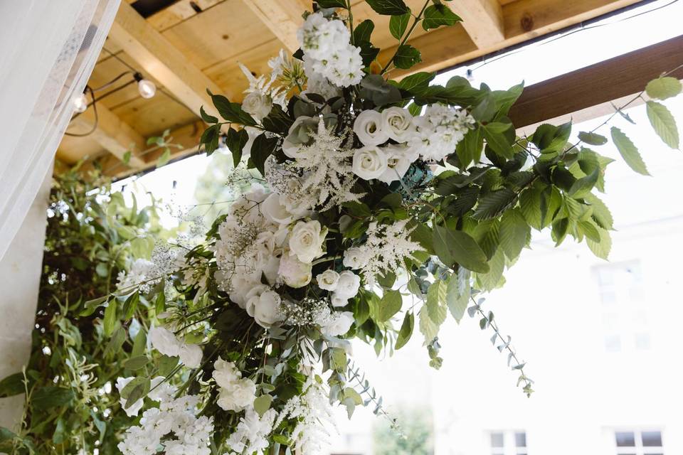 Arche rectangulaire mariage
