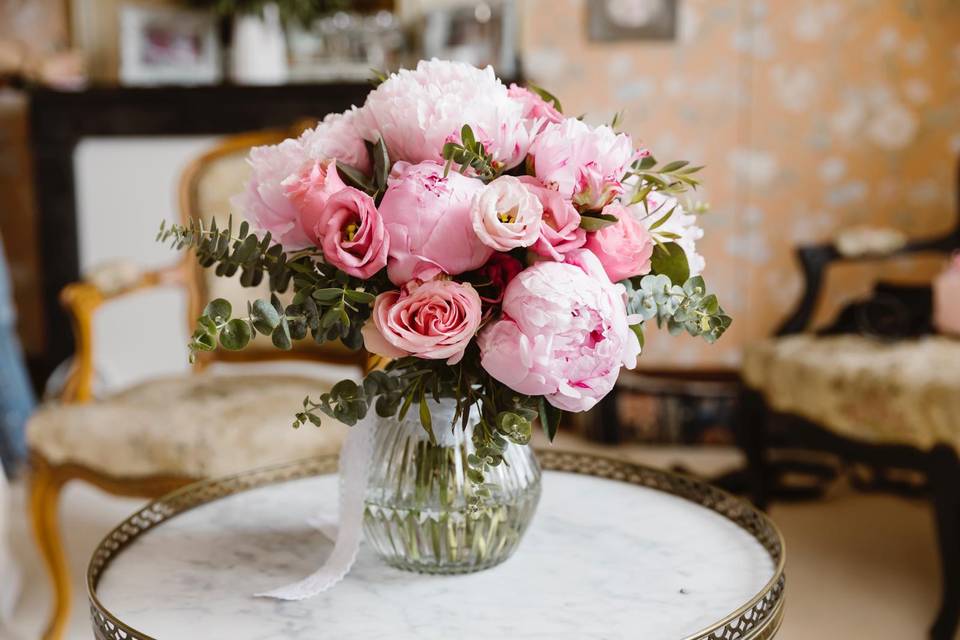 Bouquet rose mariage