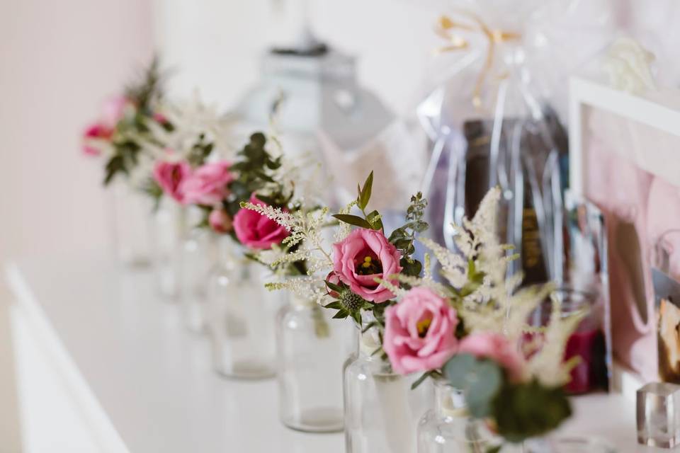 Boutonnières hommes mariage