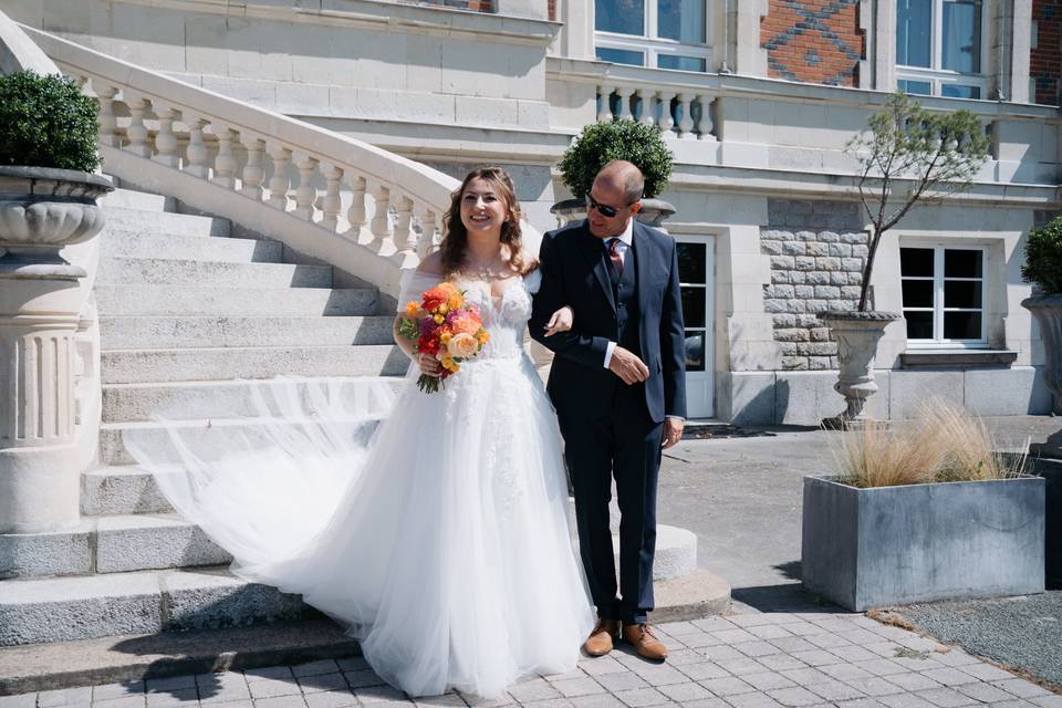 Le départ de la mariée