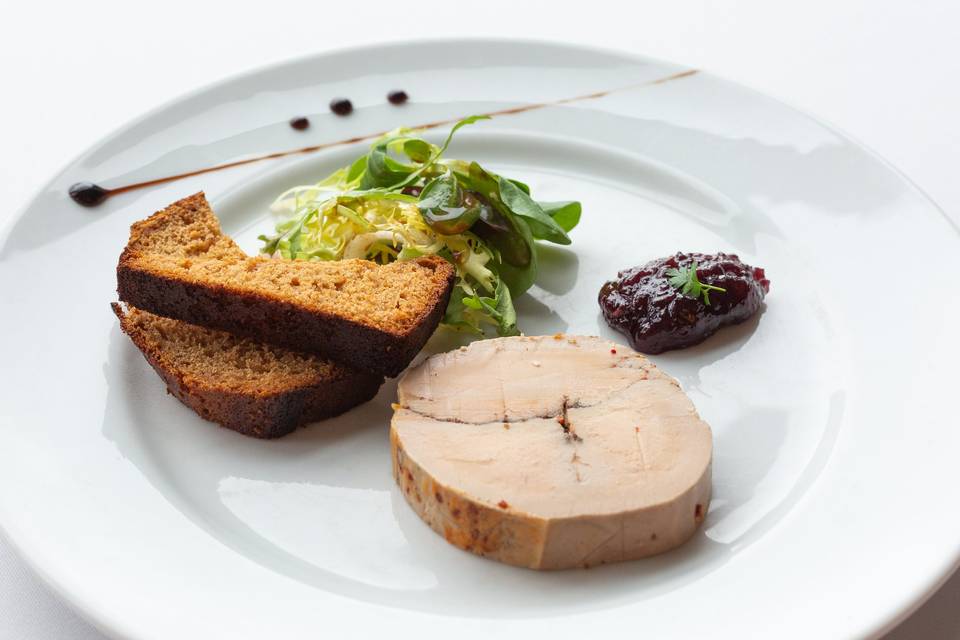 Foie gras mi cuit maison