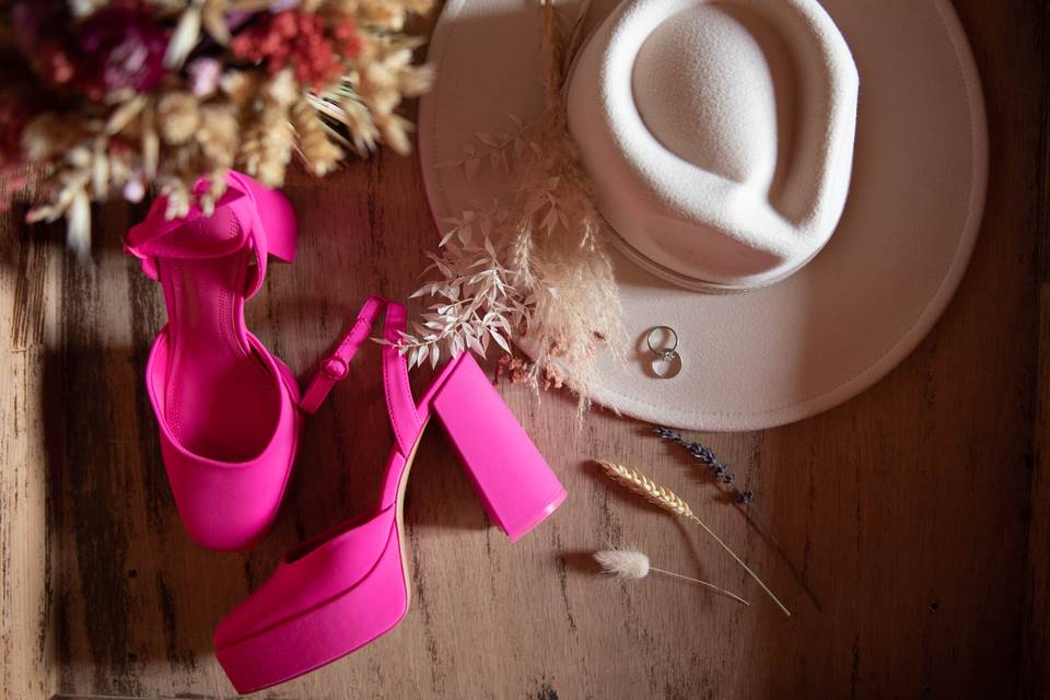 Les accessoires de la mariée