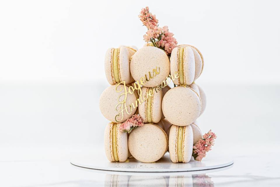 Gâteau macarons