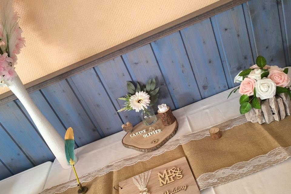 Décor naturel et souvenirs