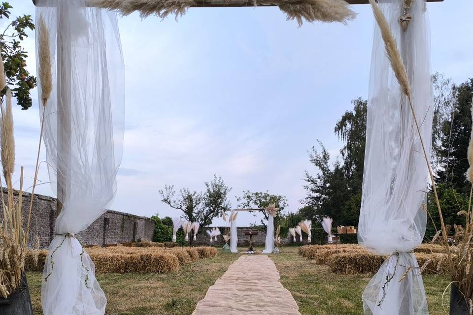 Allée de cérémonie