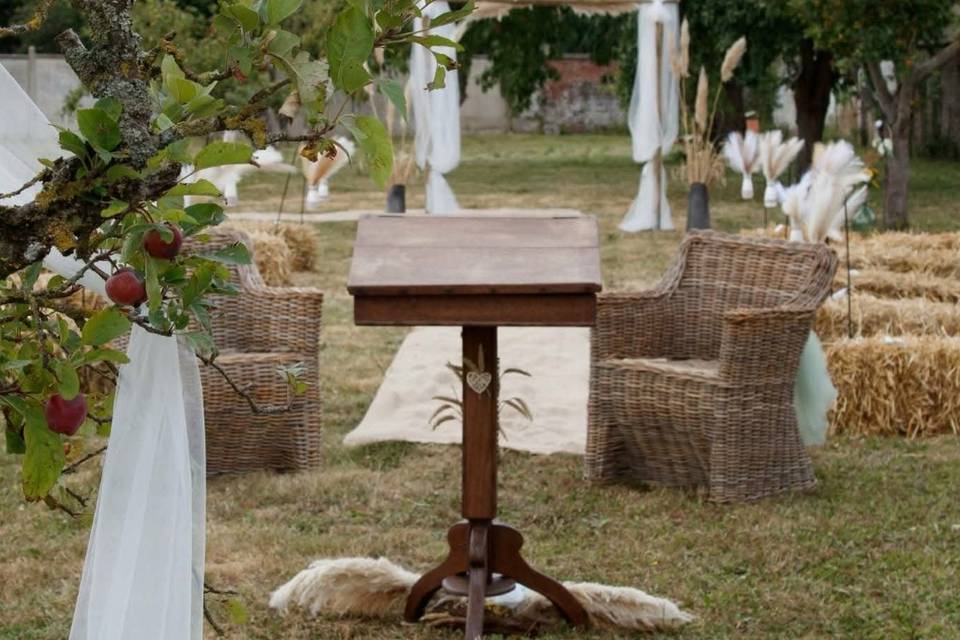 Décor de cérémonie laïque