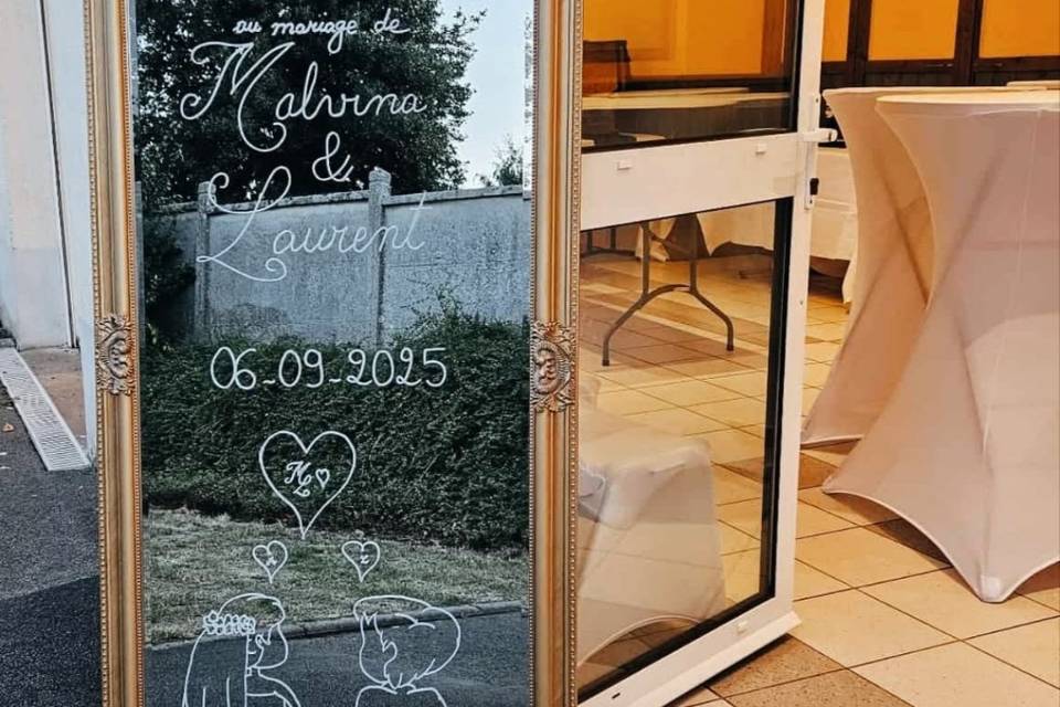 Miroir de bienvenue
