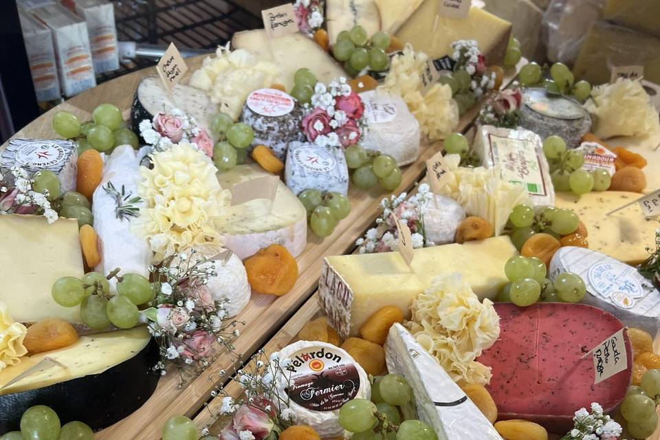 Plateaux de fromages