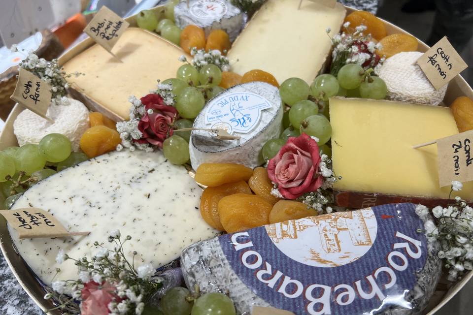 Plateaux fromages