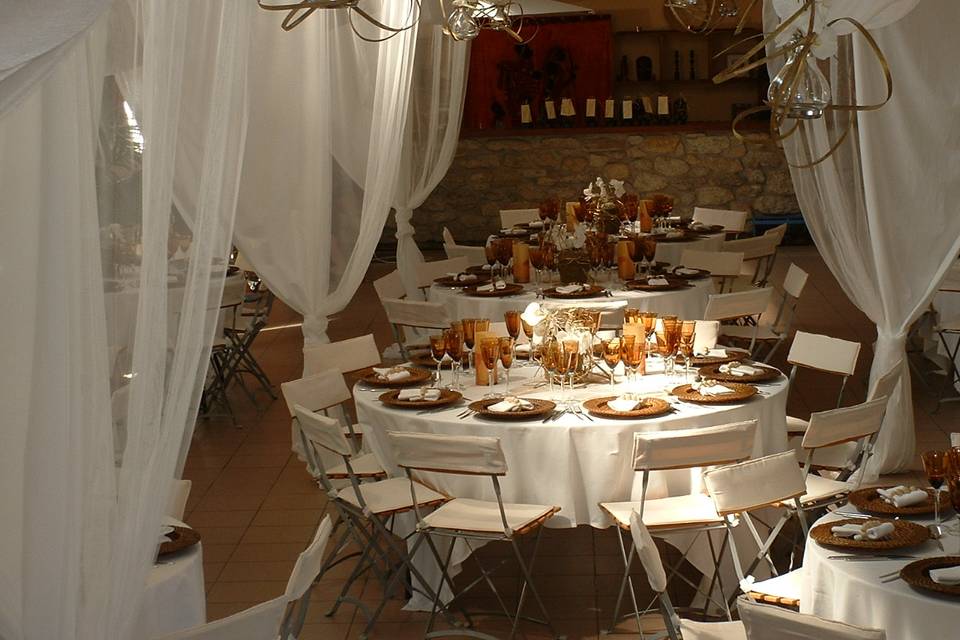 Décor de mariage salle de réception