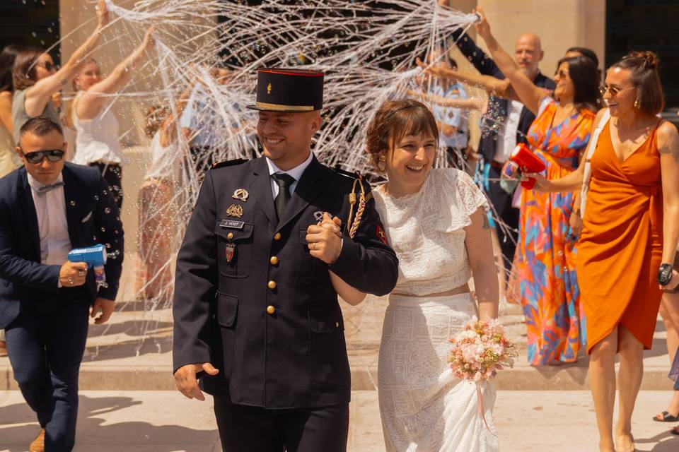 Mariage pompier