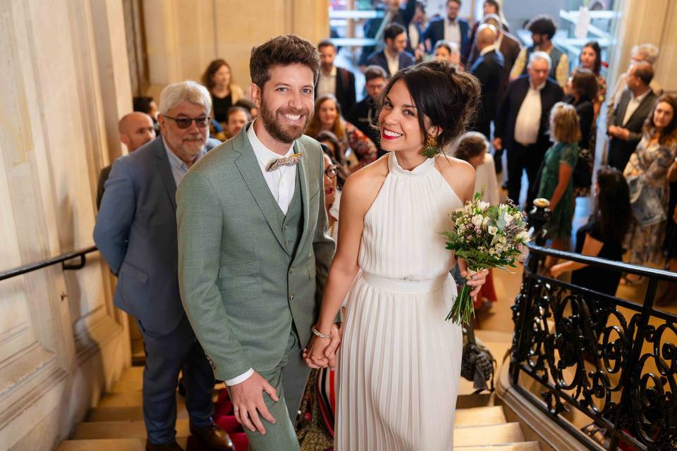 Mariage à la mairie