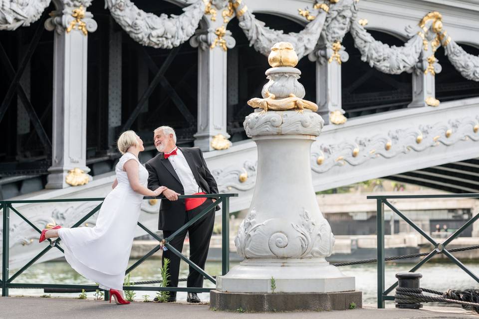 Pont alexandre III mariage