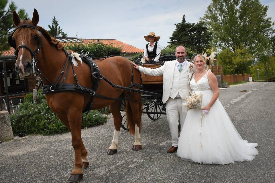 Mariage champêtre - Montpezat