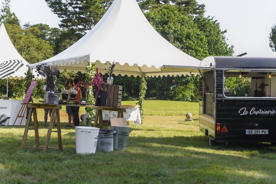 Food truck sur les terrasses