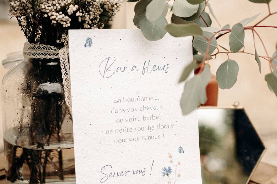Bar a fleur