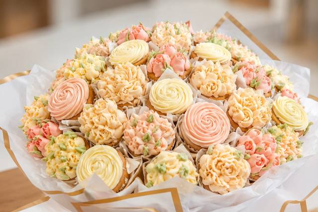 Bouquet de cupcakes