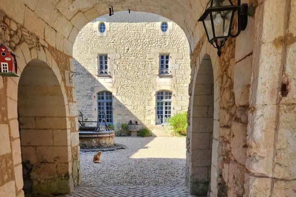 Entrée du château