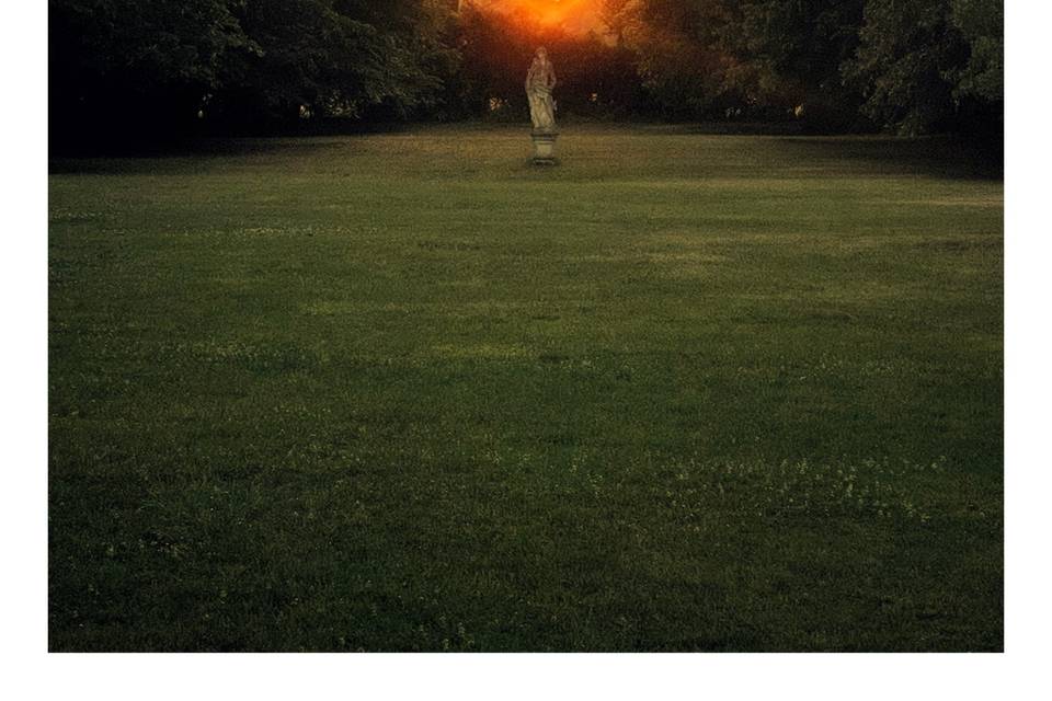 Couché de soleil au Domaine