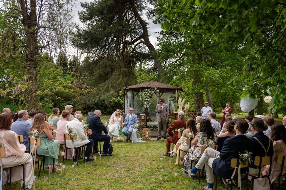 Le Kiosque pour une cérémonie