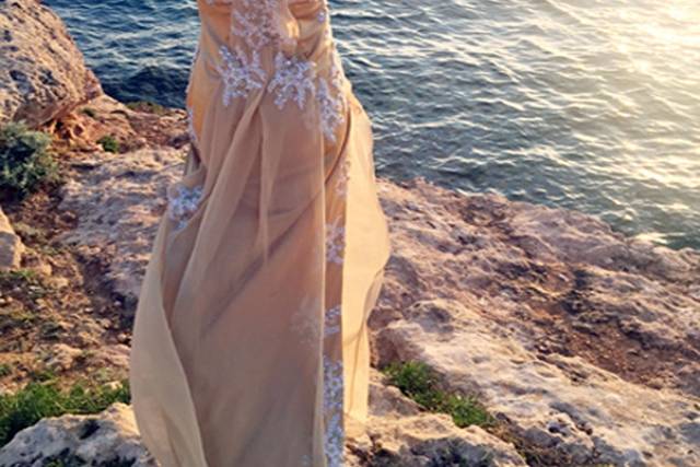 Robe coktail sur-mesure