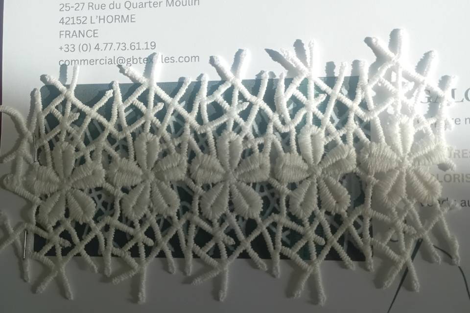 Pour voile de mariée
