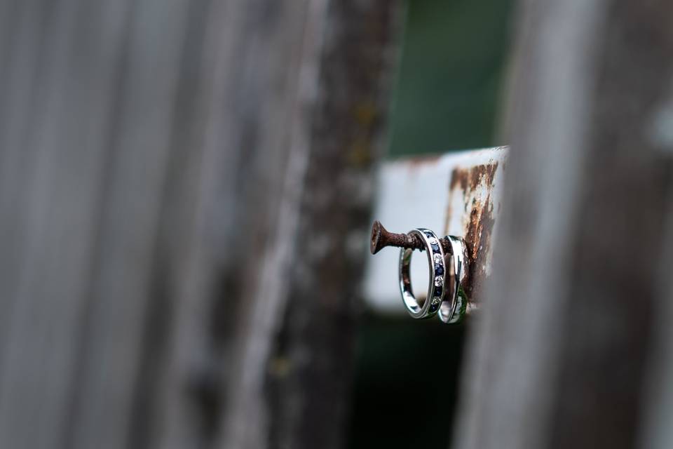 Photo de couple en fôret