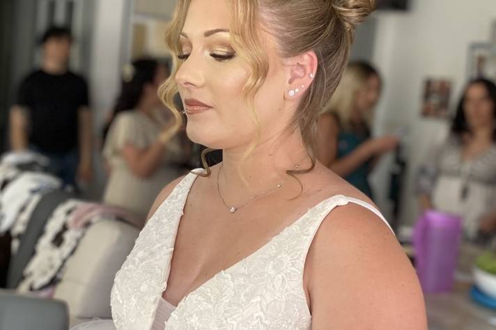 Chignon haut