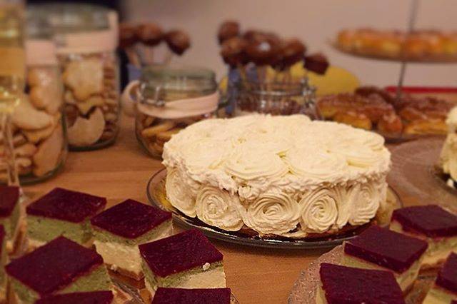Cheesecake framboise & matcha