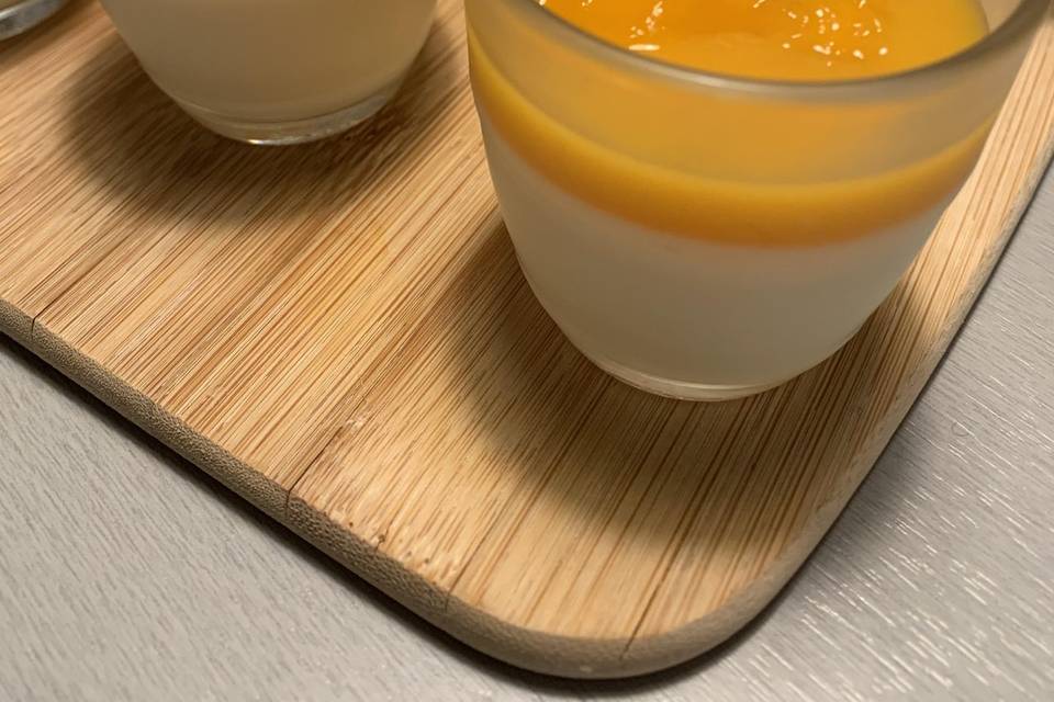 Pannacotta mangue passion