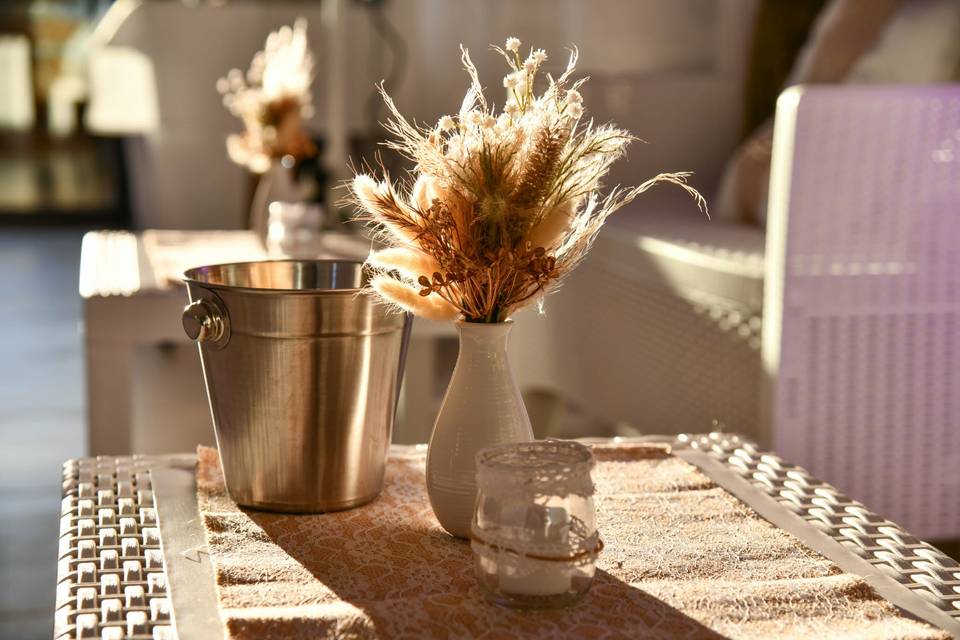Déco beige, beige et bordeaux