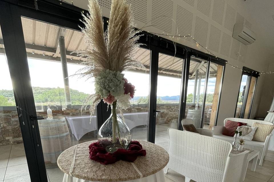 Déco beige, beige et bordeaux