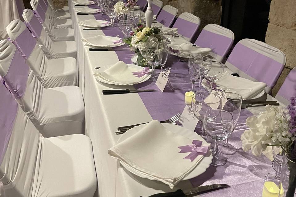 Déco lilas