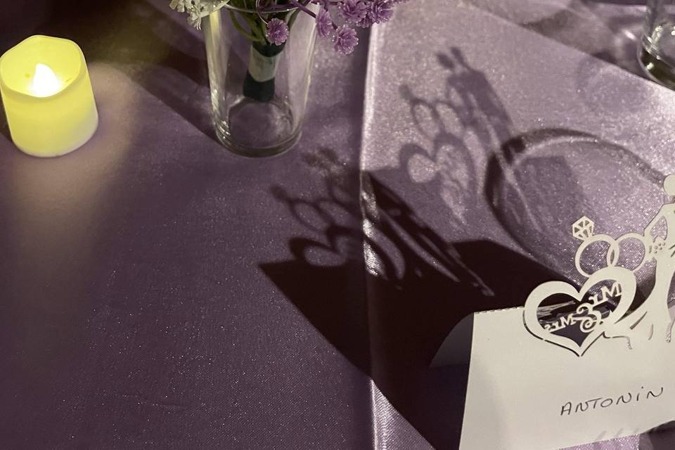 Déco lilas