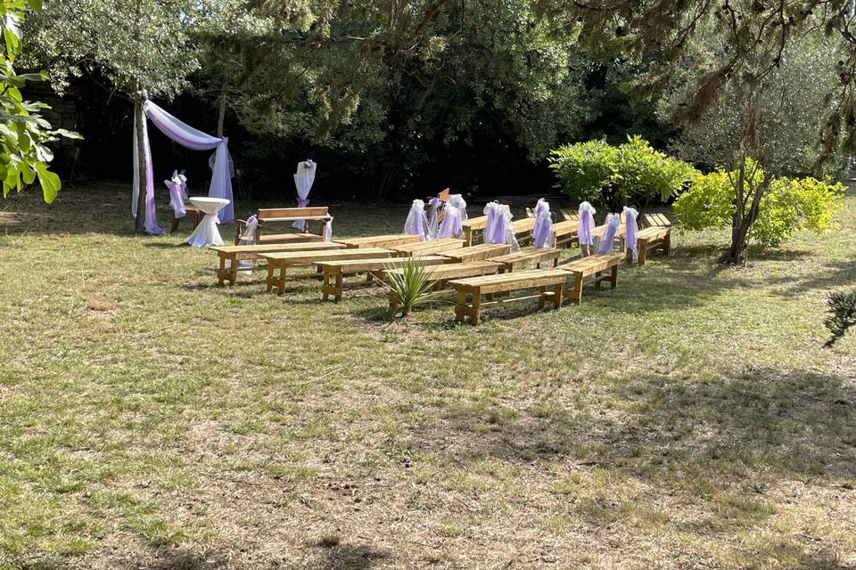 Déco lilas