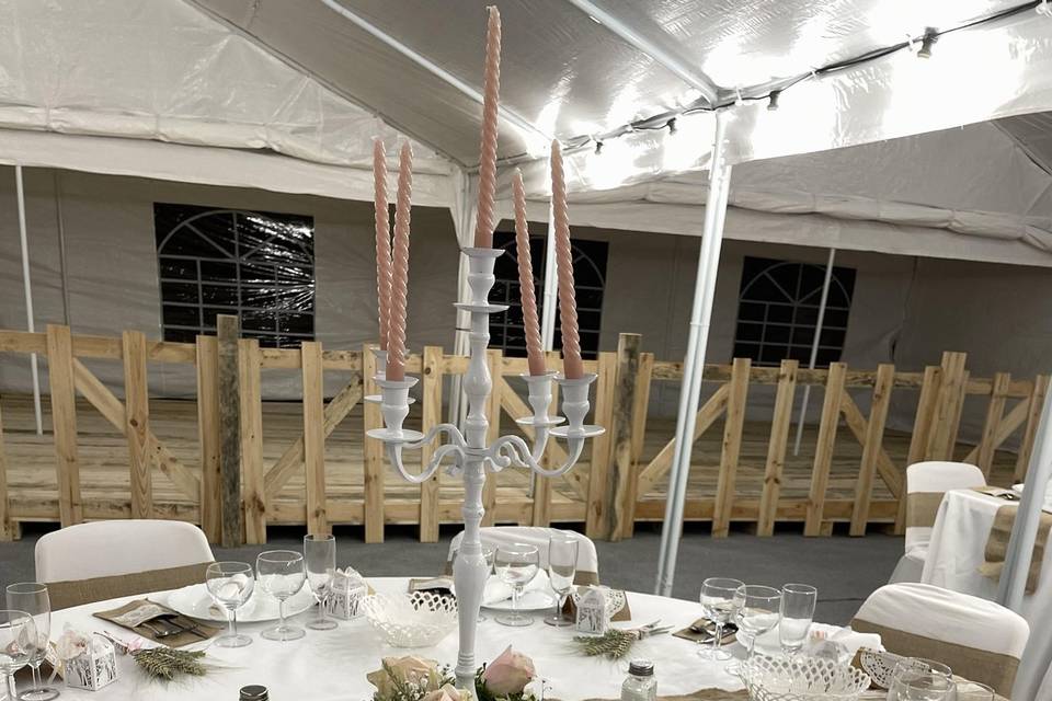 Déco bohême rose pale