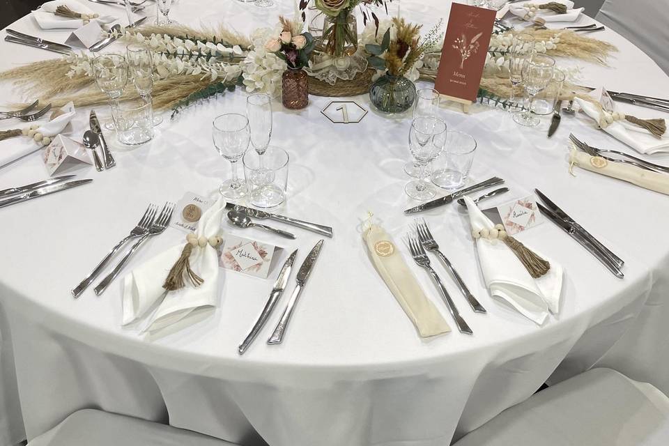 Déco bohême beige