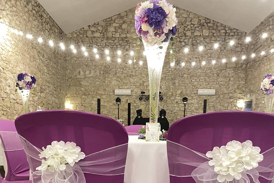 Déco fushia